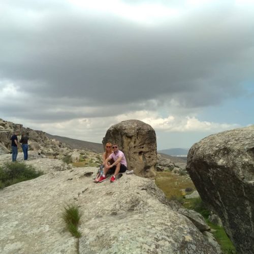 Gobustan rocks, Azerbaijan