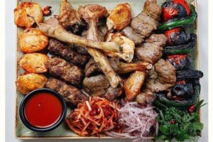 Azerbaijan Food Kebab